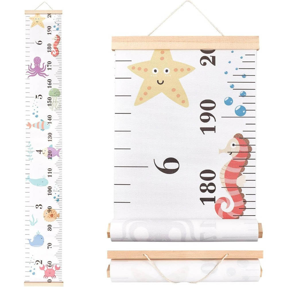 Picture Frame - Grafik Pertumbuhan Hewan Laut Penggaris Pengukur