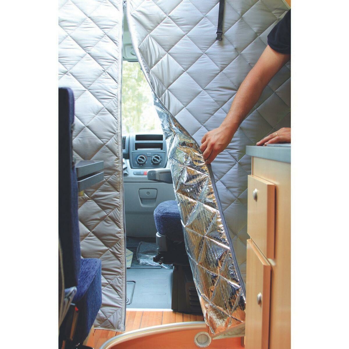 Curtain Curtain - Tirai Isolasi Pembatas RV Tirai Insulasi