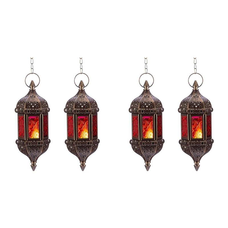 Candle Holder Decor - AB34-4 Set 4 Buah Tempat Lilin