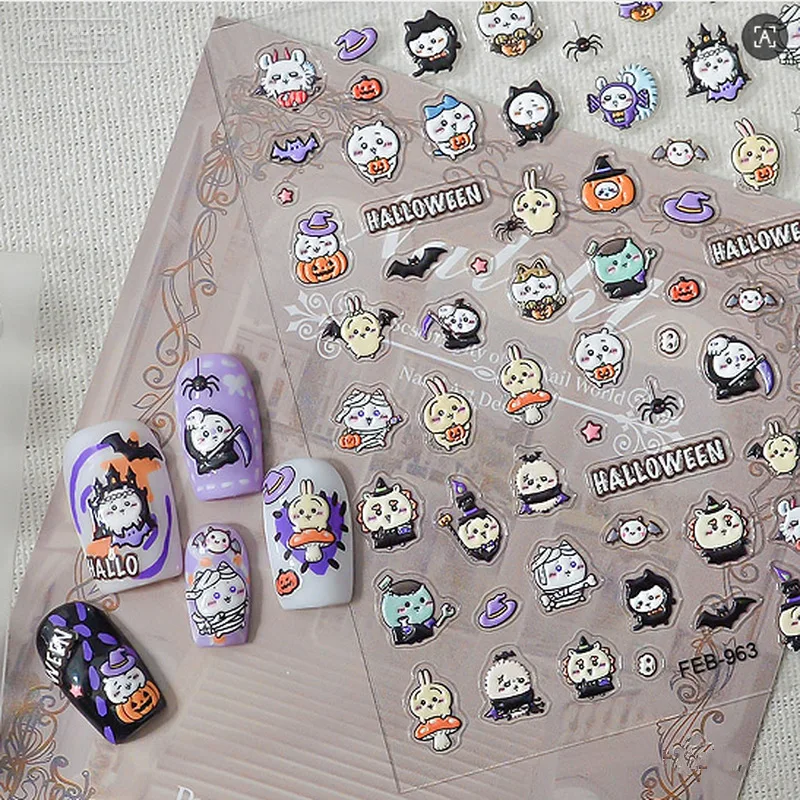 Wall Sticker - Stiker Kuku 5D Embos Baru dengan
