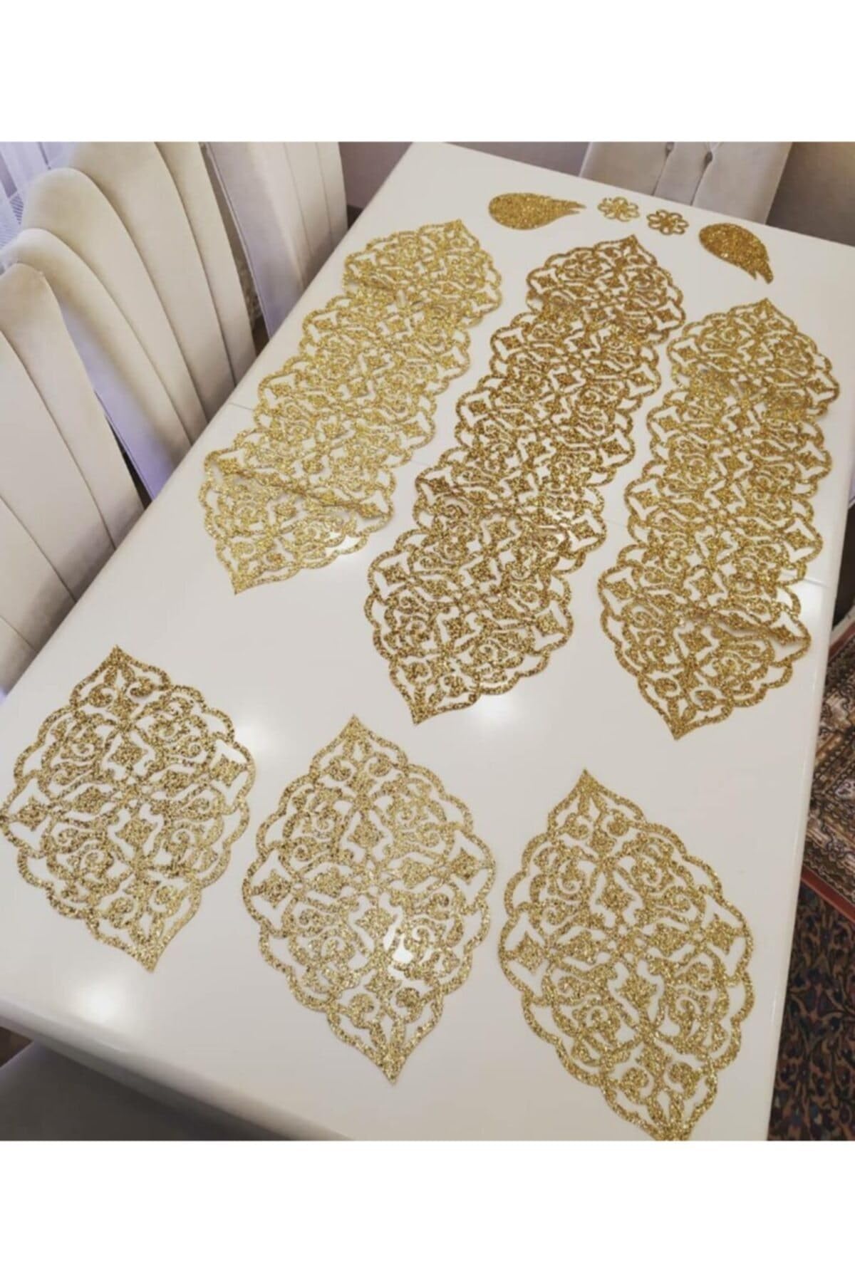 Set Taplak Meja dan Alas Pirin - Table Runner ulasan dan harga