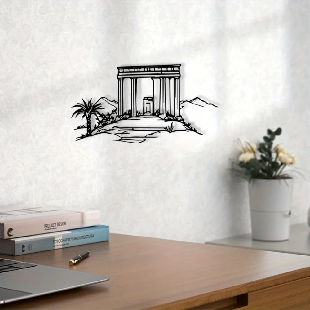 CIFBUY Seni Dinding Besi Mural - Wall Art ulasan dan harga