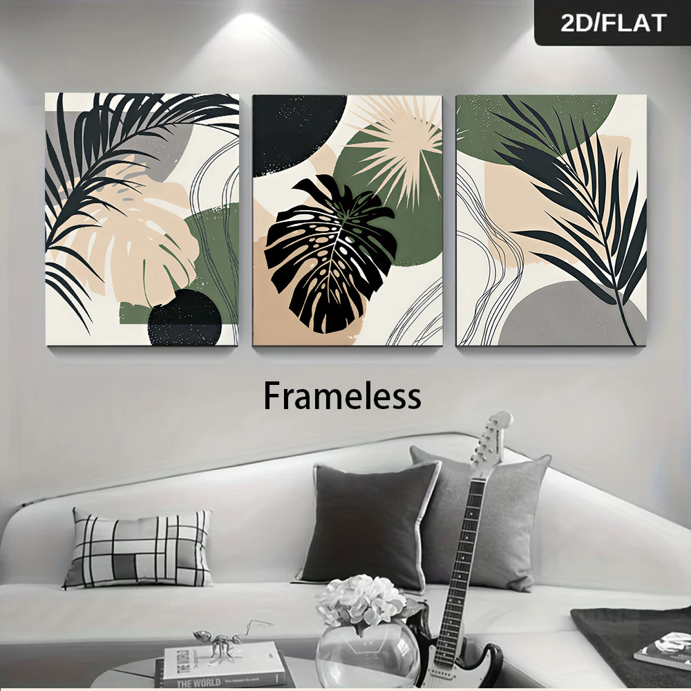 Berbagai ukuran, 3 lukisan kan - Abstract Canvas Set ulasan dan harga