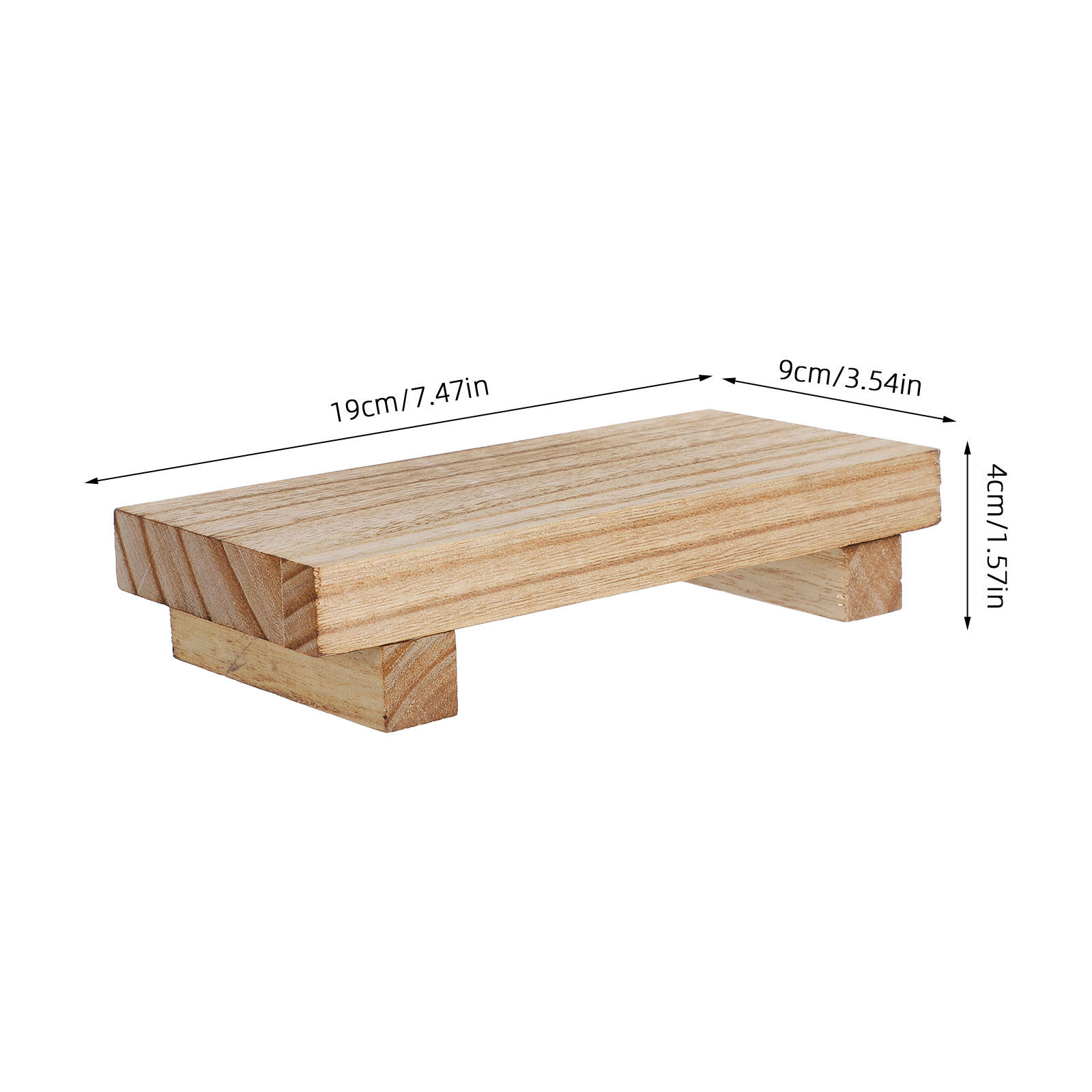 Dudukan Kecil Berbahan Kayu, N - Vase Decor ulasan dan harga