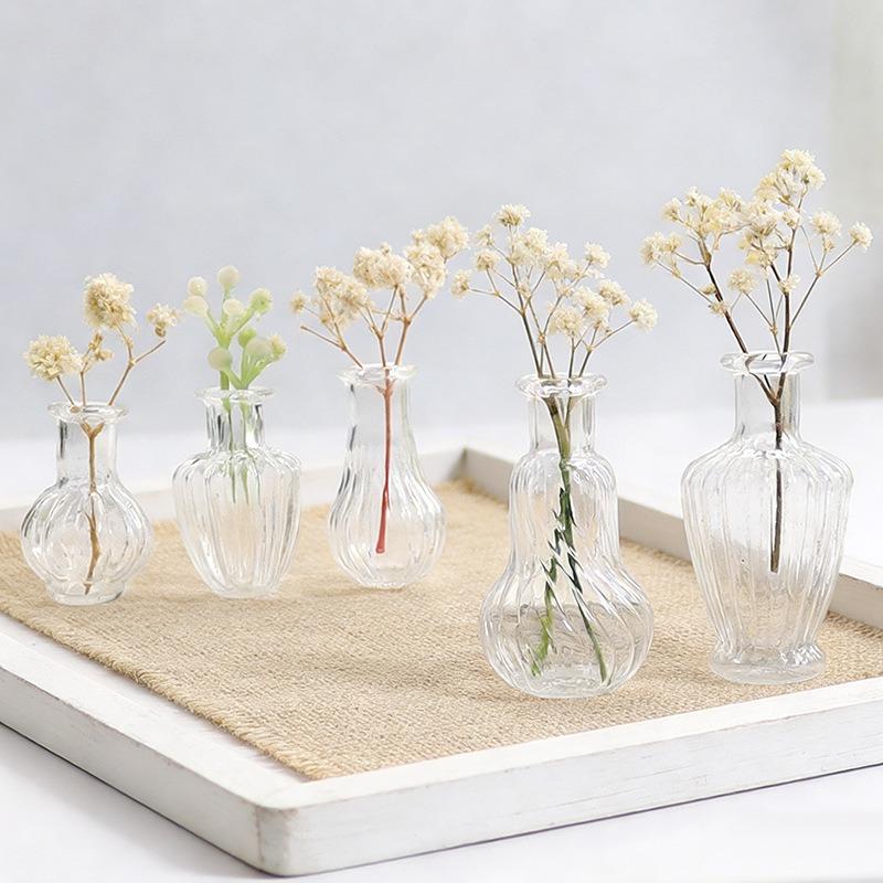 { # } 1 buah Vas Kaca Miniatur - Vase Decor ulasan dan harga