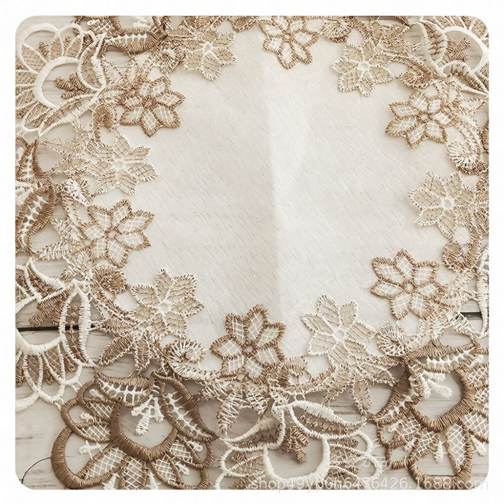Taplak Meja Bordir Berbentuk L - Table Runner ulasan dan harga
