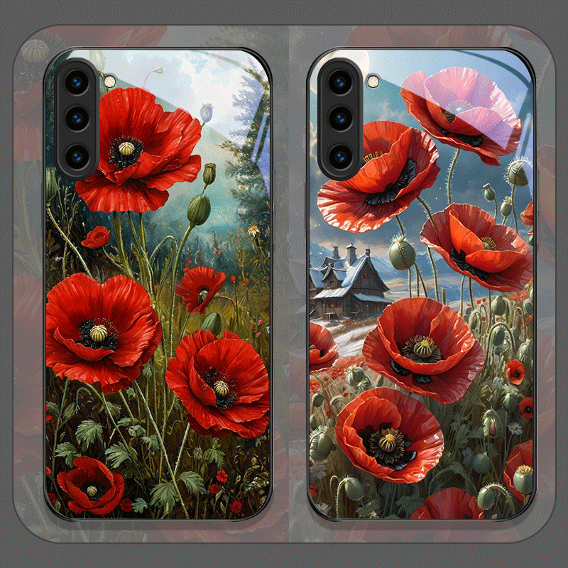 Casing Ponsel Kaca Temper Berp - Vase Decor ulasan dan harga