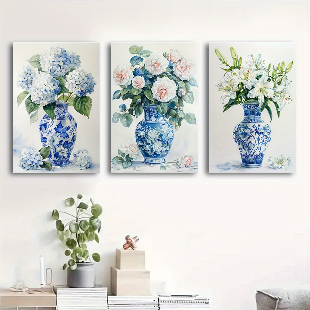 (Tanpa bingkai) Satu set 3 luk - Abstract Canvas Set ulasan dan harga