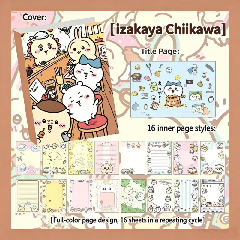 Buku Catatan Chiikawa yang Luc - Wall Sticker ulasan dan harga