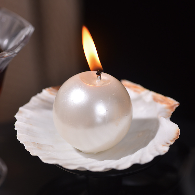 Lilin Bola Mutiara Elegan deng - Candle Holder Decor ulasan dan harga